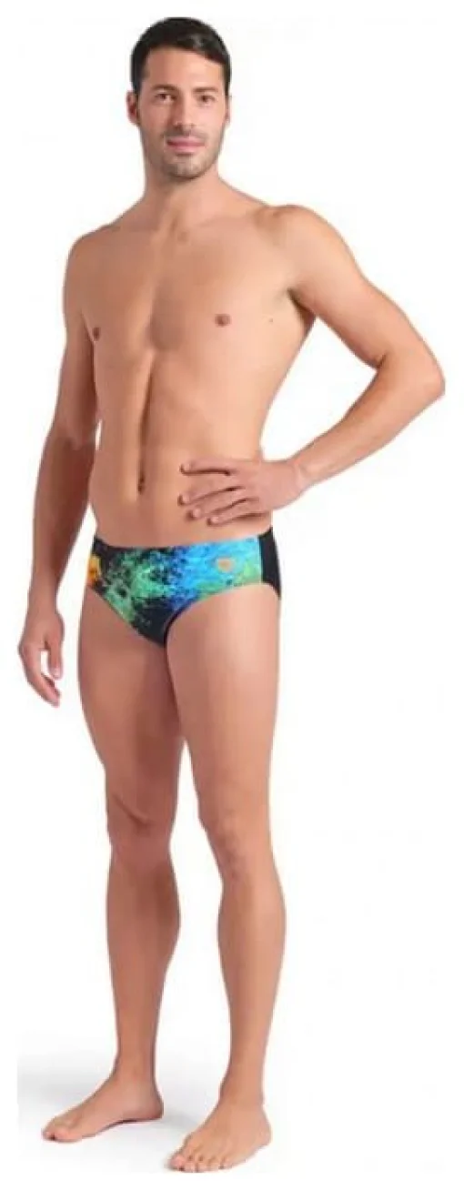 Плавки для чоловіків Arena VIBRANT SWIM BRIEFS чорний Чол 105
