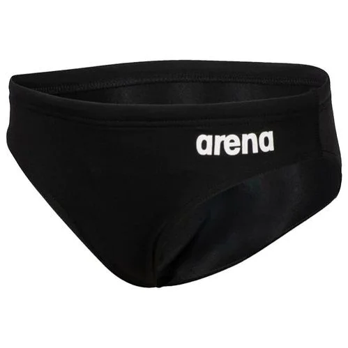 Плавки-сліпи для хлопців Arena BOY'S TEAM SWIM BRIEFS SOLID чорний, білий Діт 152см