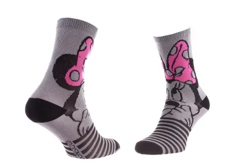 Шкарпетки MINNIE MAIN DEVANT BOUCHE блідо-сіро-жовтий Діт 27-30, арт.83153531-5