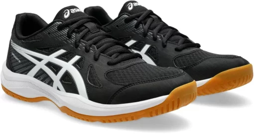 Кросівки сквош . Asics Upcourt 6 black/white (39,5) 6.5 (1071A104-001)
