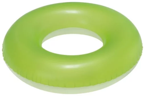 Плавальне кільце Aqua Speed BESTWAY FROSTED NEON 76 см зелений Діт age 3-6