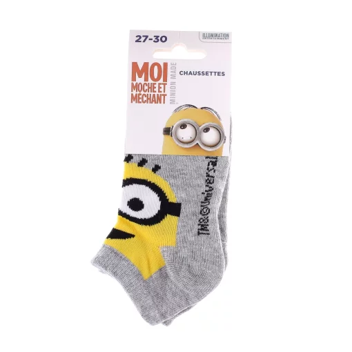 Шкарпетки MINION 1 OEIL AL ENVERS світло-сірий Діт 27-30, арт. 83890147-7