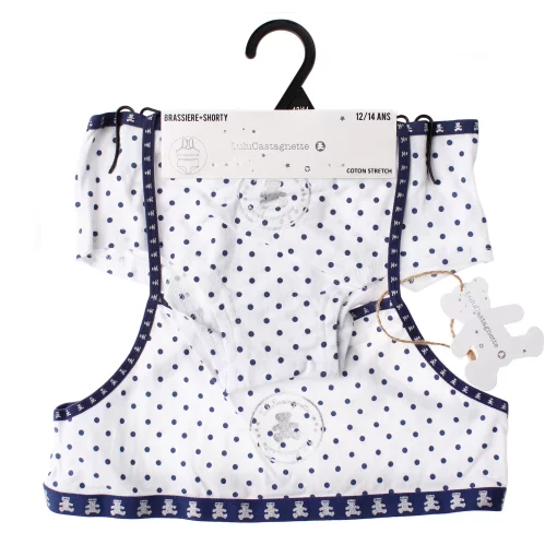 Топ і труси Lula Castagnette BRASSIERE&SHORTY X1 FILLE синій Діт 6/8