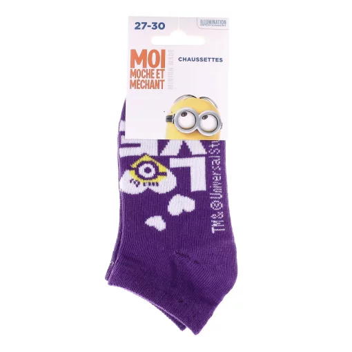 Шкарпетки MINIONS LOVE фіолетовий Діт 27-30 арт 83890431-5