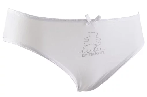 Труси Lula Castagnette SLIP X3 ENFANT FILLE LULU білий, рожевий, жовтий Діт 4/5