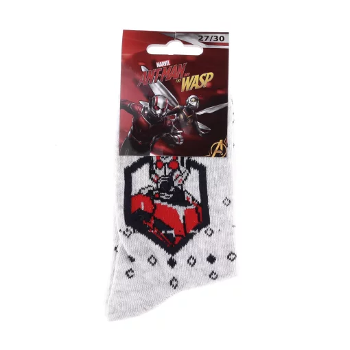 Шкарпетки MARVEL BUSTE + DAMIER DE POINTS світло-сірий Діт 27-30 арт 83895348-7