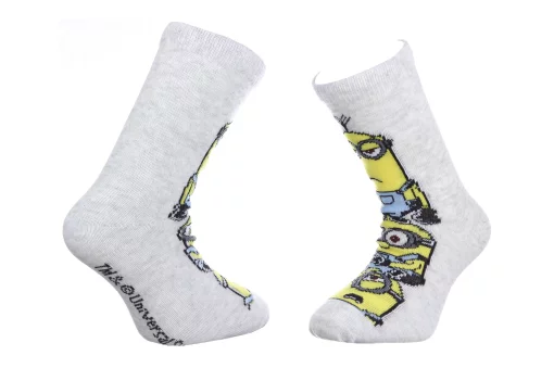 Шкарпетки MINION BOB ET RAYURES світло-сірий Діт 31-34арт83897920-1