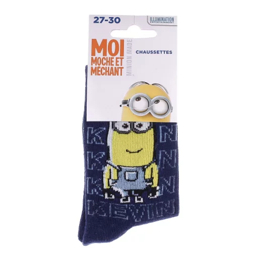 Шкарпетки MINION KEVIN синій Діт 27-30арт83897920-4