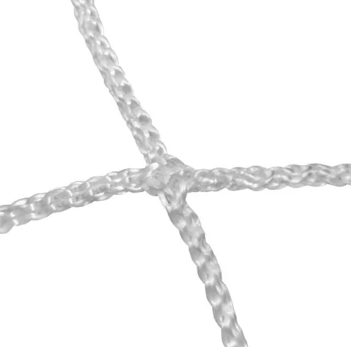 Футбольна сітка 5х2м. (Юніорська) "Yakimasport" Польща, шнур - 2 мм.(White) * 1 шт.