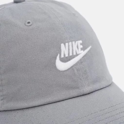 Кепка Nike U NSW H86 FUTURA WASH CAP сірий Уні OSFM