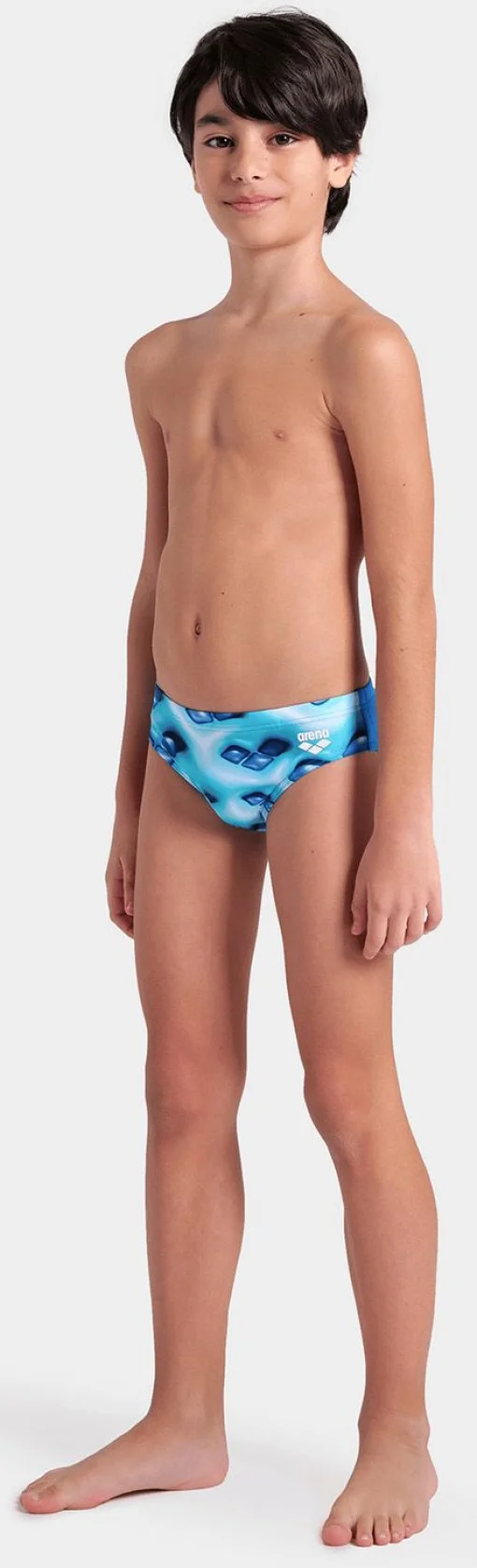 Плавки-сліпи для хлопців Arena FOAM SWIM BRIEFS білий, зелений, бірюзовий Діт 164 см