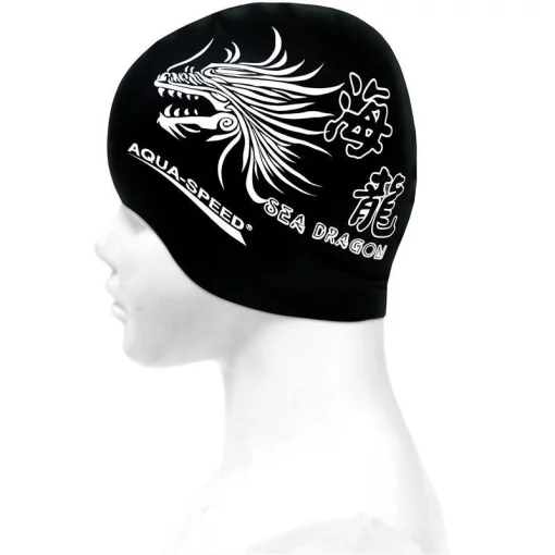 Шапка для плавання Aqua Speed ​​DRAGON 106-07 чорний Уні OSFM
