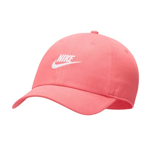 Кепка Nike U NSW H86 FUTURA WASH CAP кораловий Уні OSFM