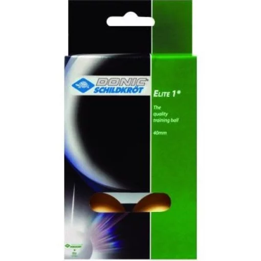 Мячи для настольного тенниса Donic-Schildkrot Elite 1* 40+ (6) (618017-40)