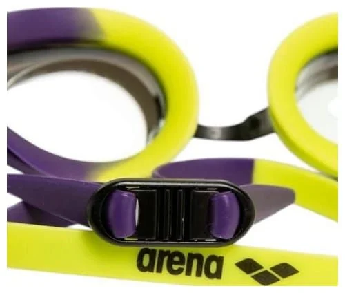 Окуляри для плавання Arena TRACKS MIRROR фіолетовий, жовтий Уні OFSM