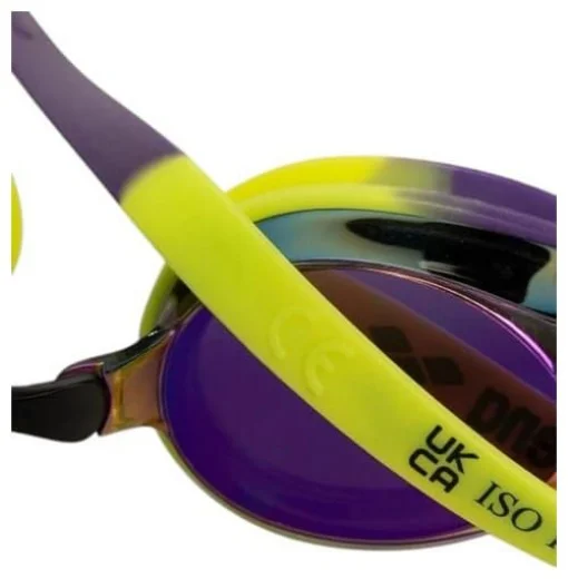 Окуляри для плавання Arena TRACKS MIRROR фіолетовий, жовтий Уні OFSM