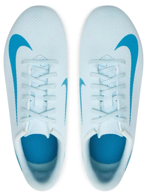 Бутси Nike JR VAPOR 16 CLUB FG/MG білий, блакитний Діт 37,5 (US 5Y)