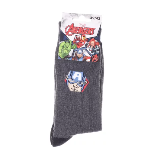 Шкарпетки Marvel CAPTAIN AMERICA антрацит Діт 39-42