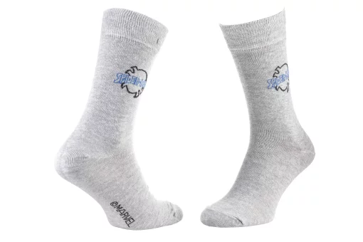Шкарпетки Spider Man SPIDERMAN LOGO світло-сірий Діт 39-42