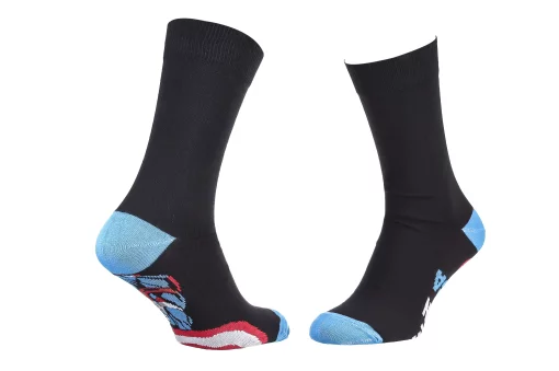 Шкарпетки Avengers CAPTAIN AMERICA чорний, синій Діт 39-42