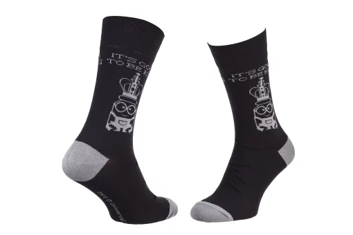 Шкарпетки Minion + COURONNE чорний Діт 39-42