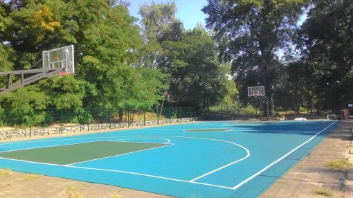 Баскетбольна стійка на чотирьох опорах SS00618