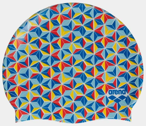 Шапка для плавання Arena PRINT JR зелений Діт OSFM