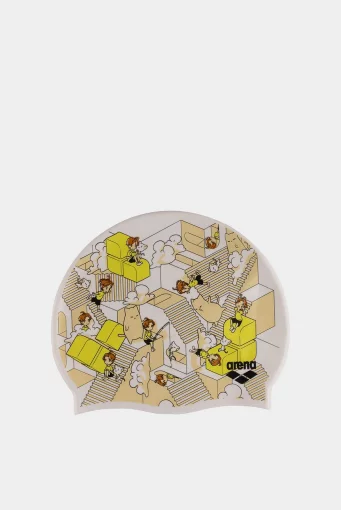 Шапка для плавання Arena PRINT JR мультиколор Діт OSFM