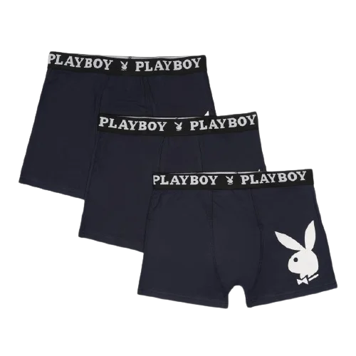 Набір з 3 труси-боксери Playboy ANNYA PLAYBOY BOXERSHORT синій Чол XL