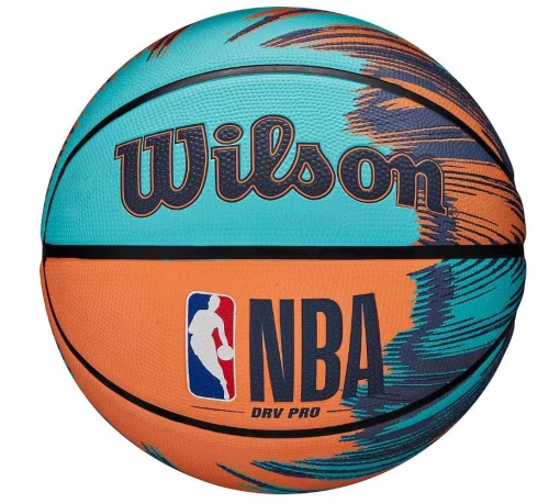 М'яч баскетбольний Wilson NBA DRV PRO STREAK BSKT Blue/Orange size 7