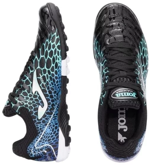 Сороконіжки Joma MAXIMA чорний, бірюзовий Чол 44