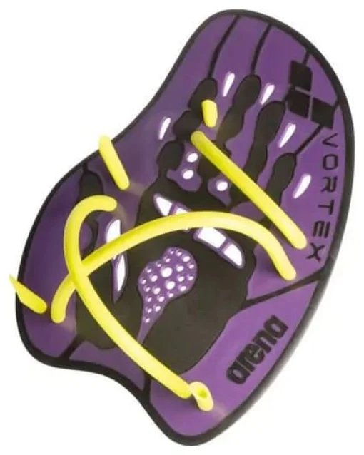 Лопатки для плавання Arena VORTEX EVOLUTION HAND PADDLE фіолетовий, жовтий Уні M