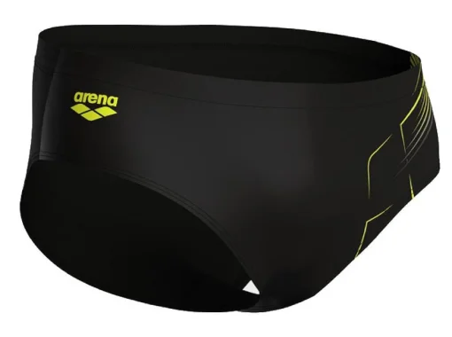 Плавки Arena DIVE SWIM BRIEF чорний, жовтий Чол