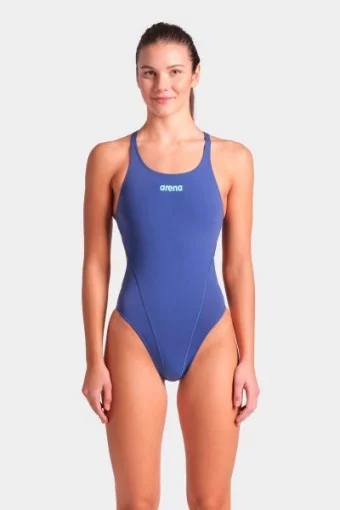 Купальник закритий для жінок Arena TEAM SWIMSUIT SWIM TECH SOLID синій Жін 40