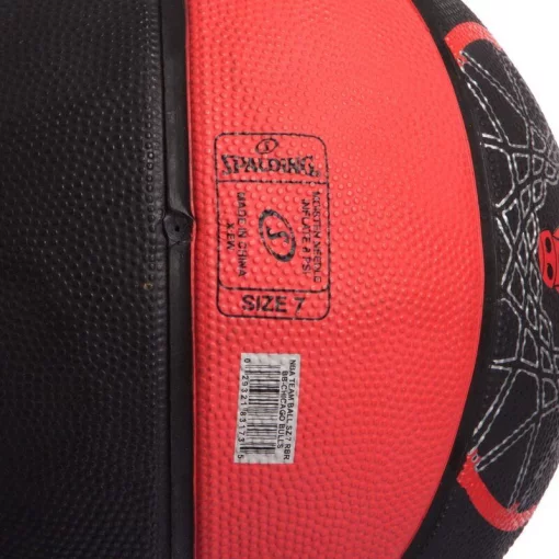 М'яч баскетбольний гумовий SPALDING 83173Z NBA TEAM BULL OUTDOOR №7