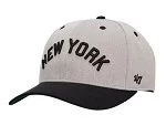 Кепка 47 Brand MIDFIELD NY YANKEES сірий, чорний Уні OSFA
