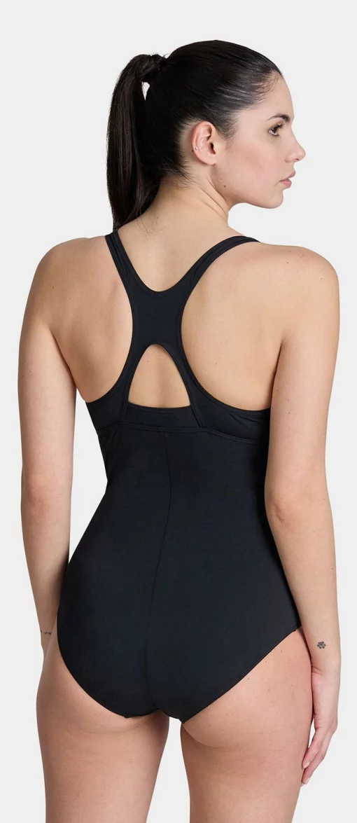 Купальник закритий для жінок Arena MAY LOW R чорний Жін 46