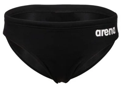 Плавки-сліпи для хлопців Arena BOY'S TEAM SWIM BRIEFS SOLID чорний, білий Діт 152см