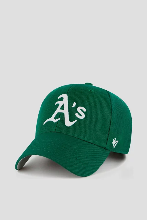 Кепка 47 Brand OAKLAND ATHLETCIS темно-зелений Уні OSFA