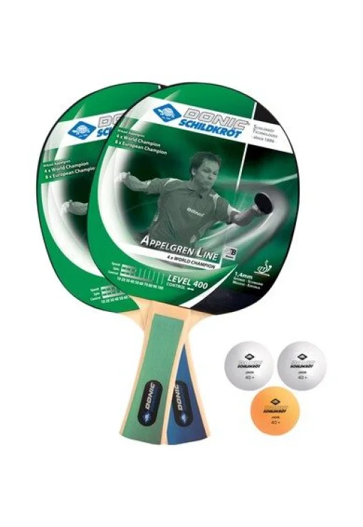 Ракетка для настільного тенісу Donic Appelgren 400 Set