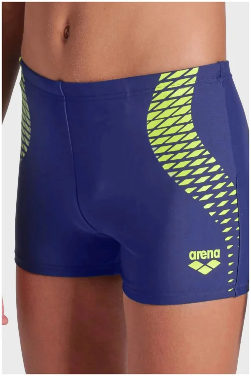 Плавки-шорти для хлопчиків Arena OPENINGS SWIM SHORT синій, жовтий Діт 152 см
