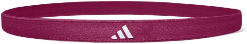 Пов'язки на голову Adidas Hairbands 3pk чорний, сірий, бордовий Уні One Size