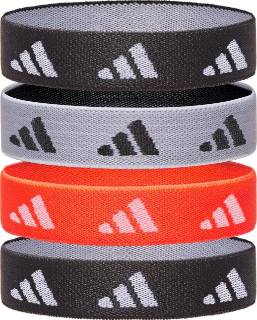 Гумки для волосся Adidas Hair Ties чорний, білий, червоний Жін One Size (ADAC-16210)