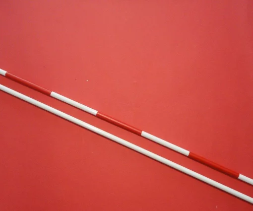 Антена для волейболу: цілісна, біло-червона C-3261 (1 шт)