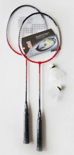 Набір для бадмінтону Flash Badminton racket set B-121 (2ракетки+2волана+ чохол прозорий) (B-121)