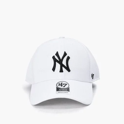 Кепка 47 Brand DP NEW YORK YANKEES білий, сірий Уні OSFA