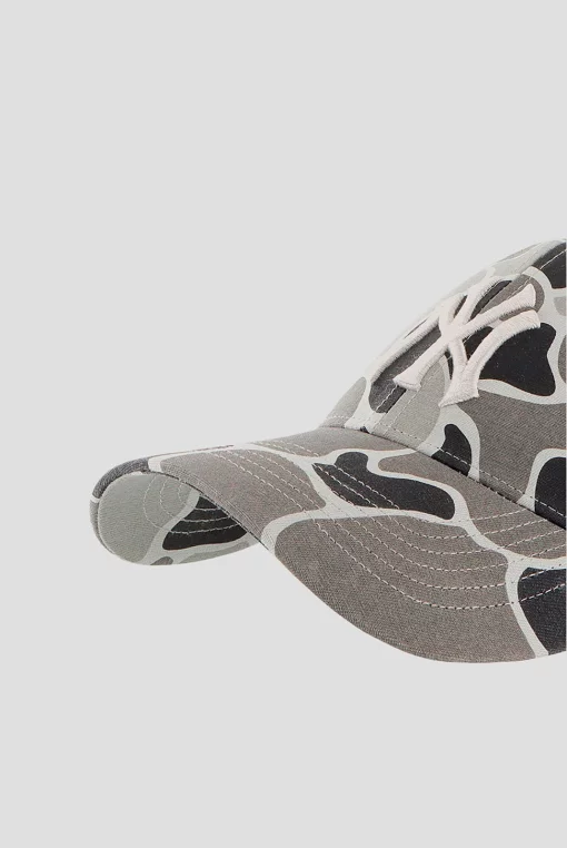 Кепка 47 Brand YANKEES DUCK CAMO SNAP сірий камуфляж Уні OSFA