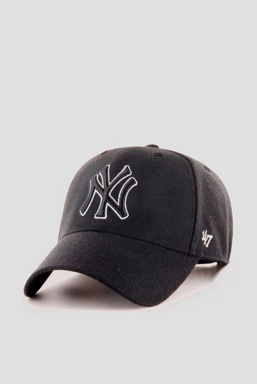 Кепка 47 Brand YANKEES SNAPBACK чорний Уні OSFA