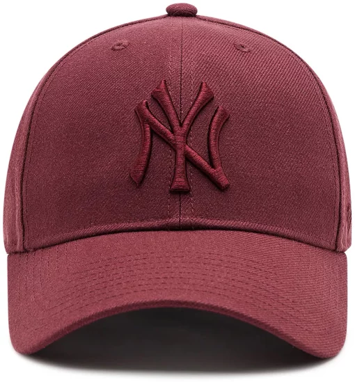 Кепка 47 Brand NY YANKEES SNAPBACK WOOL бордовий Чол OSFM