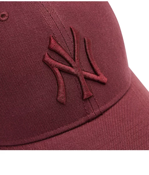 Кепка 47 Brand NY YANKEES SNAPBACK WOOL бордовий Чол OSFM